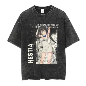 Anime & Manga DanMachi DungeonOversized T-Shirt 41