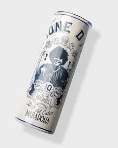 Iconic Reusable Water Bottle, Maradona Campione D'Italia Themed Drinkware Cup