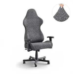 Washable Office / Gaming Chair Slipcover – Stretchable, Universal Fit, Protective & Stylish Seat Cover Fabric Microfibra