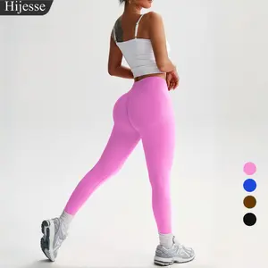 Hijesse Women's High Waist Tummy Control Spring Colorful Leggings High Stretch Seamless Yoga Legging SkinnySport & Running Leggings for Gym Workout Casual Comfy Breathable Athletic All Seasons Clothes for Vitality Women