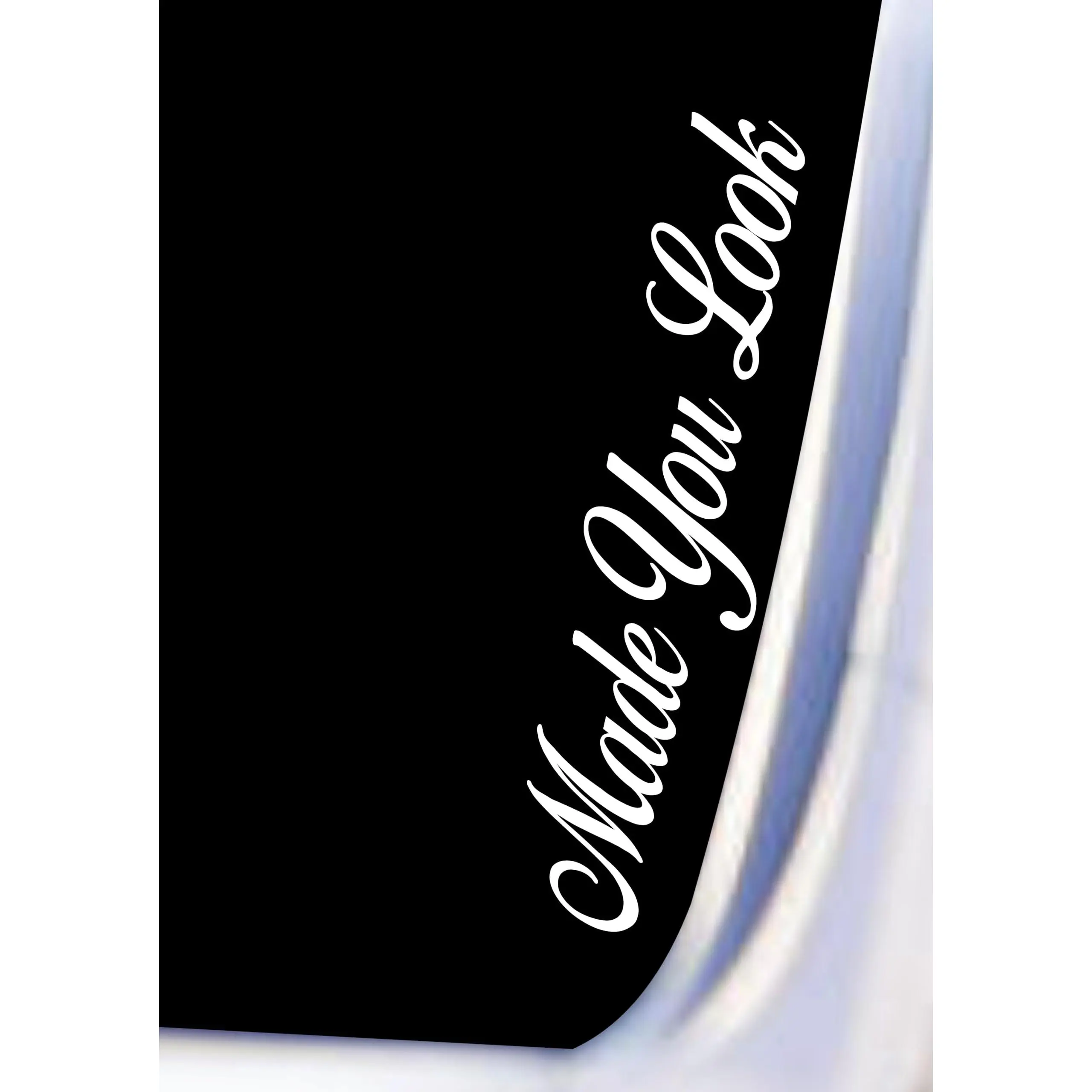 Dabbledown Made You Look DD101 Car Truck Window Windshield Lettering Quote Decal Sticker Decals Stickers JDM Automobile