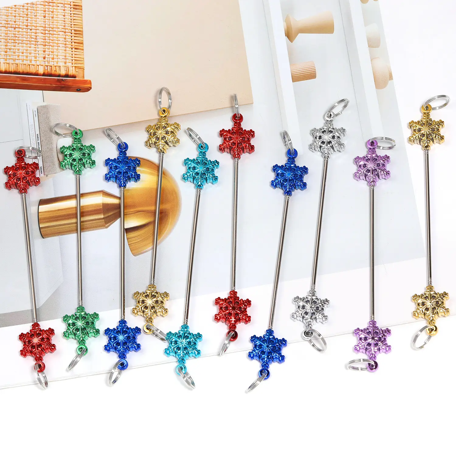 【P243】 Keychain bars and Necklace