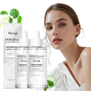 2pcs Centella asiatica microparticle essence liquid, moisturizes dry skin, refreshes and cares the face, contains nicotinamide, panthenol, Centella asiatica, lactic acid, evens skin tone and tightens skin, Brightening Skin Routine