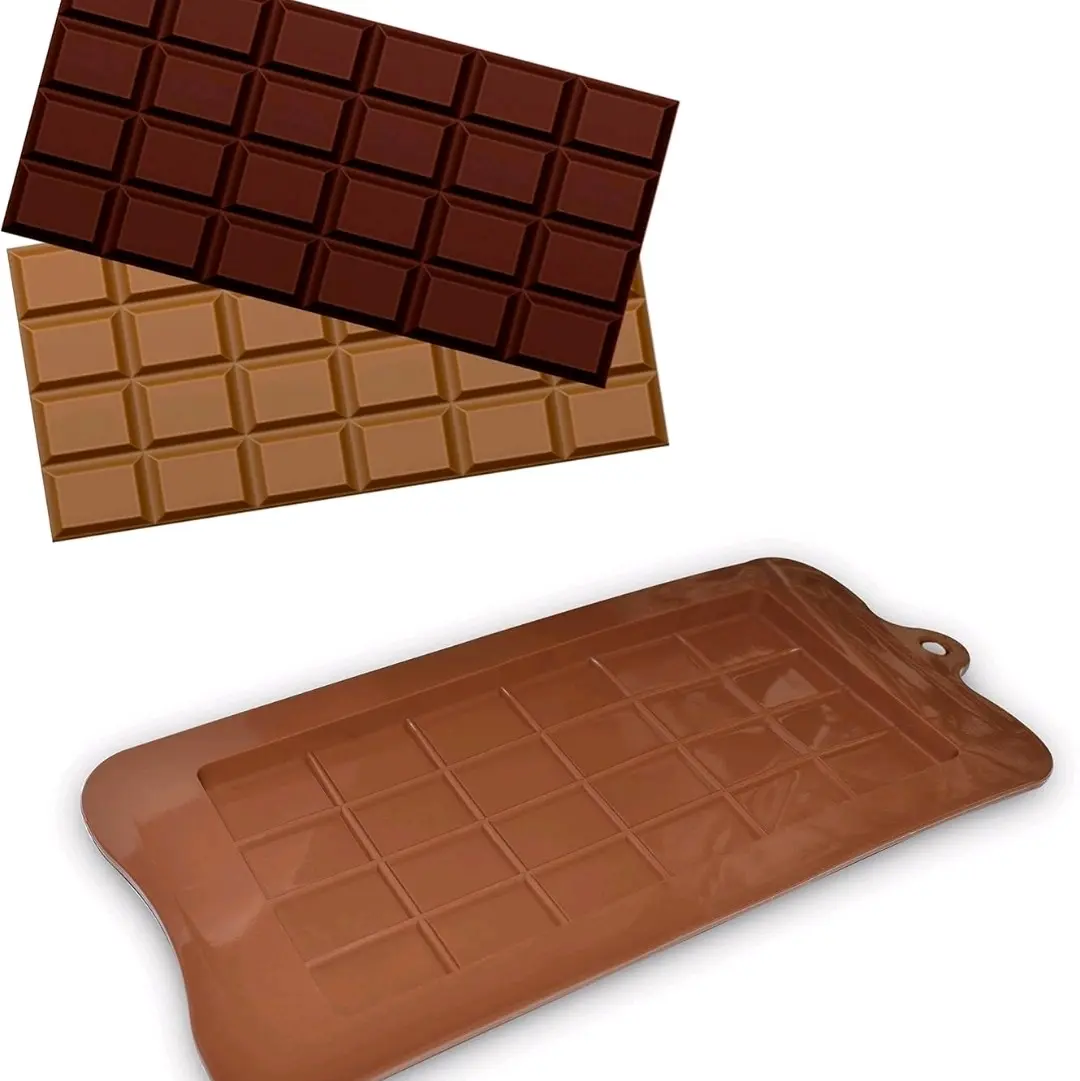 Chochole Mold - Brown Plastic Mold for Chocolate Production, Ideal for Chocolate Production