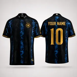 Argentina Black Gold Heritage Inspired Men's Short Sleeve Casual Shirt Luxury Graphic Print Fashion Shirt Lightweight Comfortable Casual Wear For Men