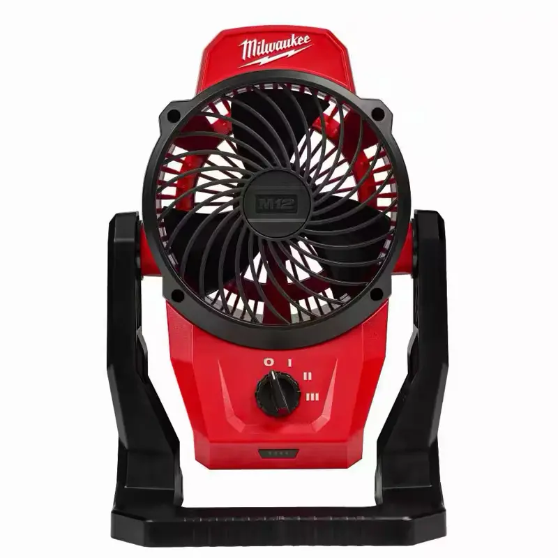 M12 12-Volt Lithium-Ion Cordless Jobsite Fan (Tool-Only) - Adjustable Speed Fan, 3-Speed Reversible, for Interior Use, Large Room, MSRP 199