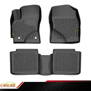 Fit For 2014-2019 Toyota Corolla Sedan All-Weather Black Floor Mats Liners TPE