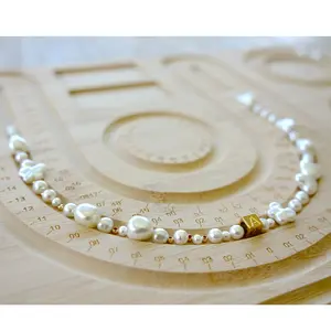 Golden Letter Edition DIY Kit - Baroque Pearl Phone Charm
