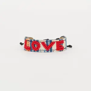Mara Baule LOVE Bracelet - Red