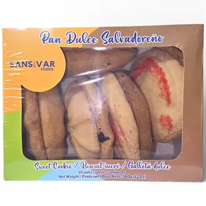 Pan Dulce Salvadoreño Mixto 10 Unidades Sweet Cookie Set Variety Pack of Salvadorean Sweet Bread