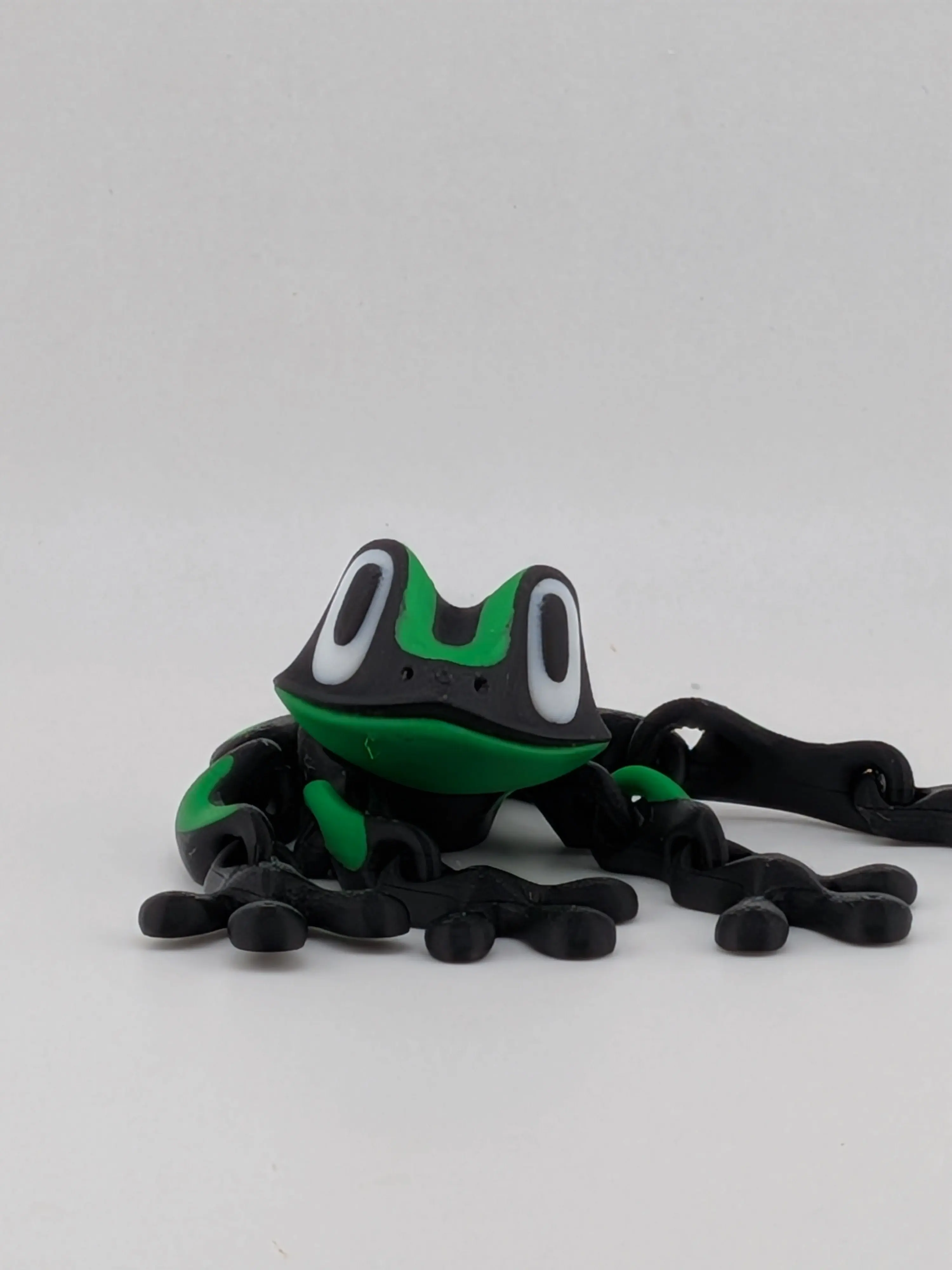 🐸🧲 Magnetic Flexi-Frog | 6-Point Grip Articulated Fidget | New "Venom" Colors! 🐍🟡