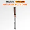 SHEGLAM HAIR Anti-Burn Hot Comb | Electric Hot Comb | 5-Level Temps | Digital Display | 60 Min Auto Shut Off | Anti-Scald Shield | Hot Pressing Brush For Lace Front Wigs #flat iron #straightener