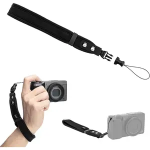 Camera Wrist Strap, Soft Neoprene Hand Strap for  ZV-1 RX100 VI V IV III II VA Ricoh GR IV GR IIIx GR III HDF  EOS R100 G7X Mark III II G9X Mark II &  Compact Mirrorless Camera