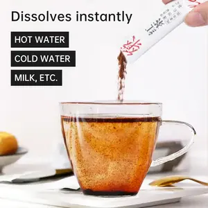 Easy-to-drink tea, choose from 4 varieties: black tea, green tea, oolong tea and pu'er tea.