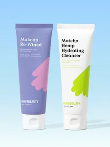 Double Cleanse Duo - Jelly Oil Cleanser & Hydrating Gel Cleanser Cleanser Cleansing