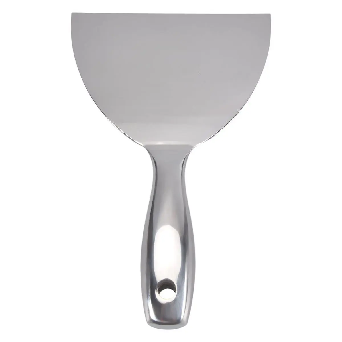 Putty-Knife 6 Inch,One Piece Premium Polished All-Stainless Steel Scraper Tool for Drywall Finishing