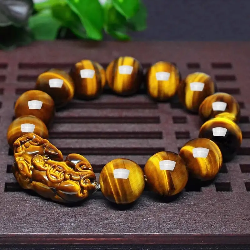 FZ Tiger Eye Stone Belt Pixiu No. 8