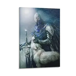 Anime Game Posters Dark Sif And Artorias Souls Cool Poster