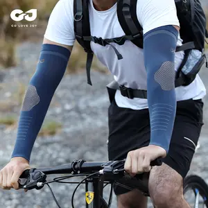 Summer ice silk sunscreen arm guards men's outdoor sports driving cycling ice sleeves fishing shading breathable sleeves