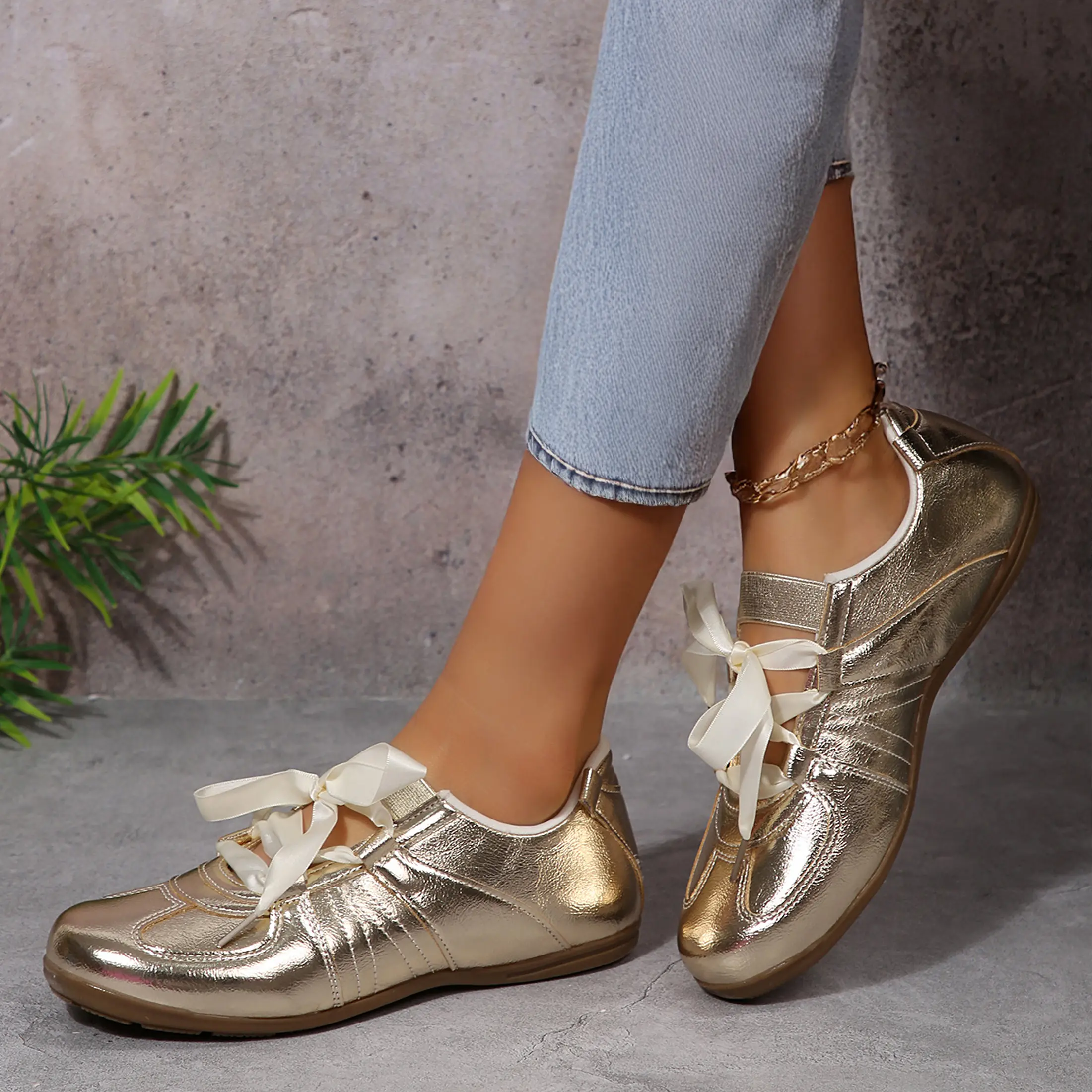 green emerald velvet dress Gold Sparkle Lace-up Heels 7 – OMNIA
