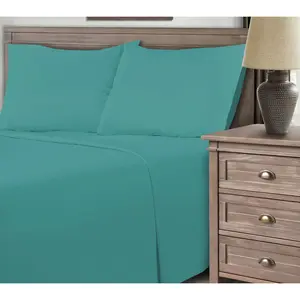 Superior Cotton Blend Solid 600-Thread Count Sheet Set, King