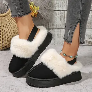Women's Winter Plush Back-Heeled Slippers