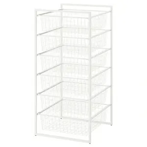 Storage combination, white, 19 5/8x20 1/8x41 "