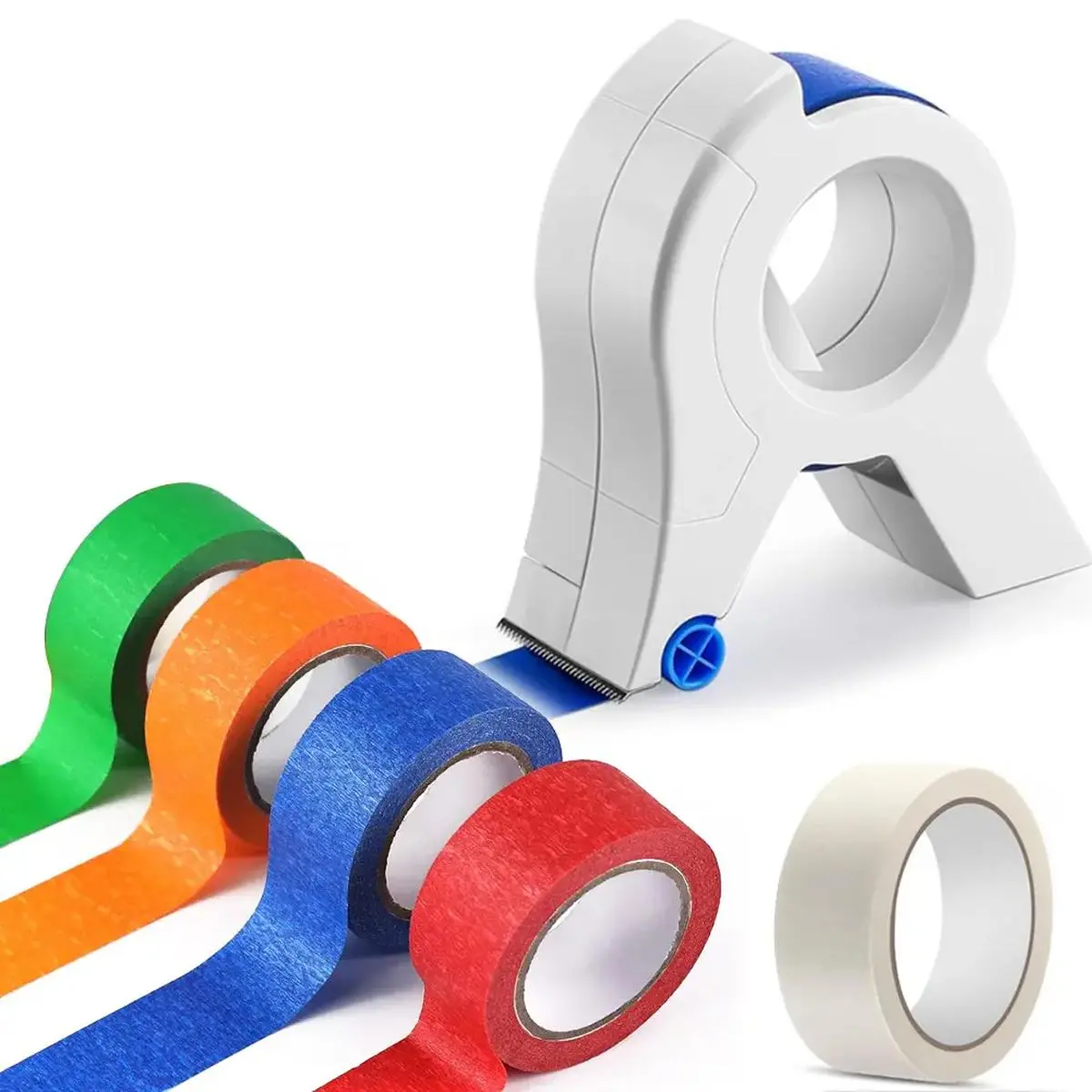 Professional Painter Masking Tape Dispenser, Durable Abs Coated Machine, Wall Painting and Sealing, Suitable for Home or Industrial Use