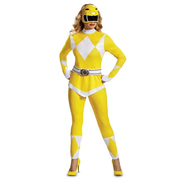 Power Rangers Women's Yellow Ranger Costume
