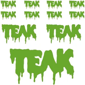 OG Teak Slime Sticker Sheet (11 Stickers)