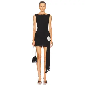 Lovers and Friends Marlowe Mini Dress in Black