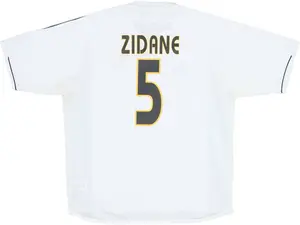 2003-04 Home Shirt Zidane #5