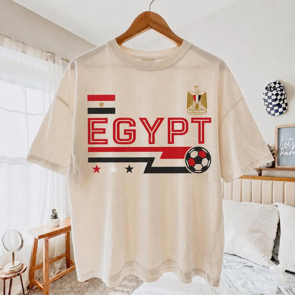 Egypt Soccer Cup 2026 T-Shirt, Egyptian Football Fan Shirt, Vintage Egypt Flag Graphic Tee, Shirt, Cairo Gift