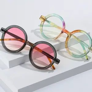 Retro Trendy Round Sunglasses  For Men and Women