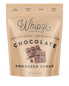 Whipzi® Chocolate Flavor Powdered Sugar - Versatile Confectionery Ingredient for Baking and Sweet Treats