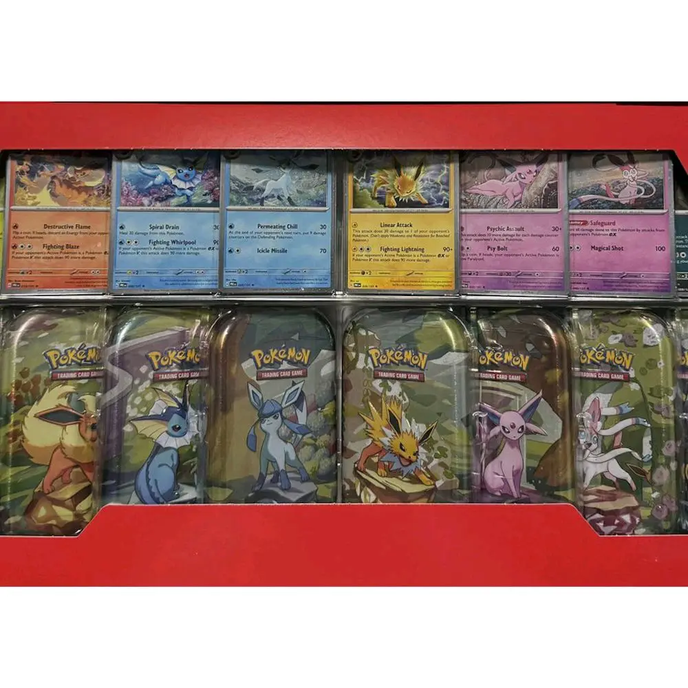 Costco Prismatic Tin Collection - All 8 Tins - 16 packs total