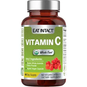 Organic Whole Food Vitamin C – Whole Acerola Fruit | Vegan