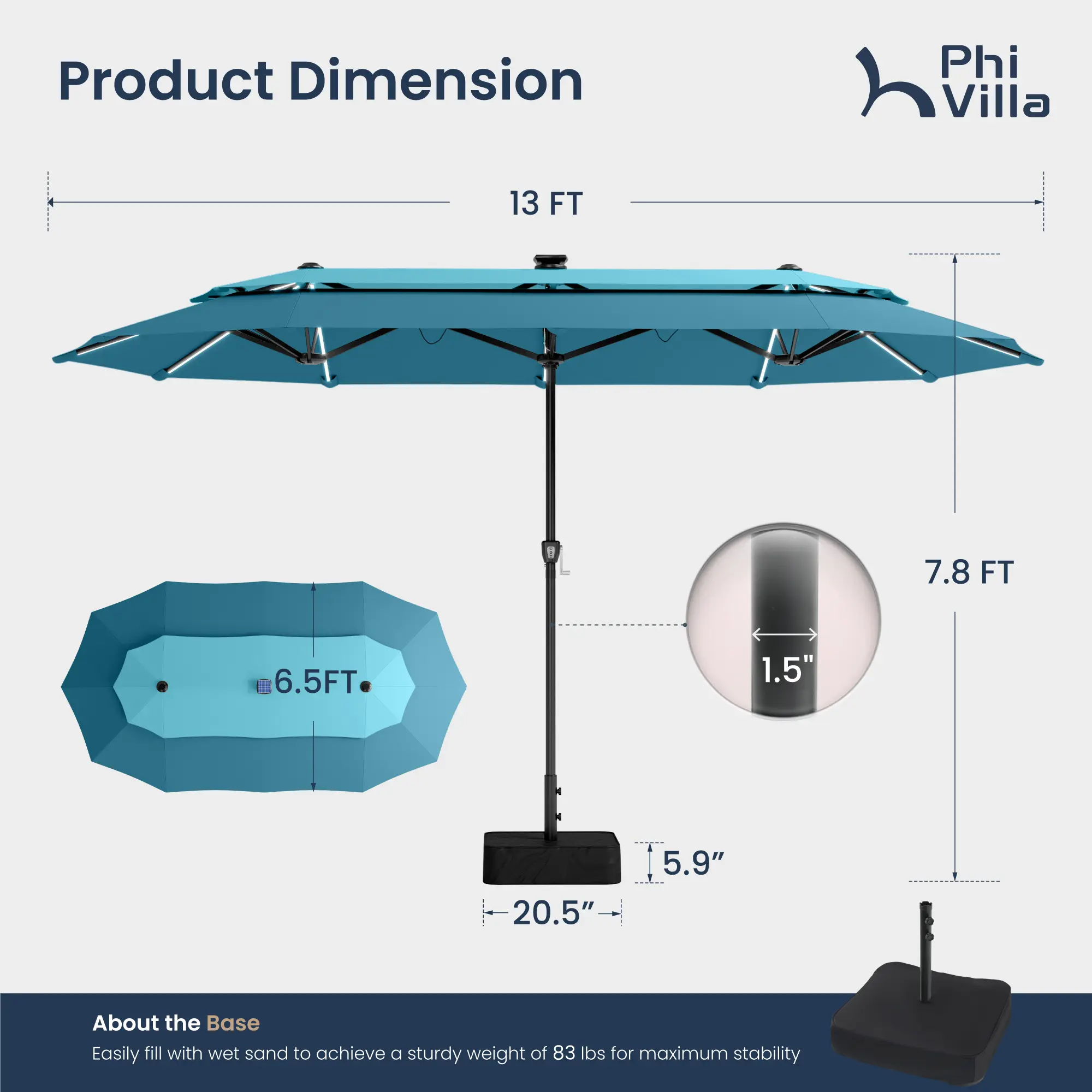 Blue Two-Tone Design