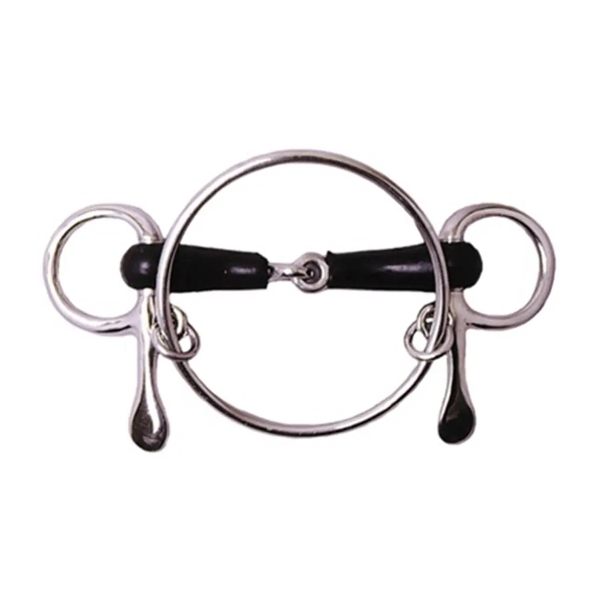 5 in. Dexter Half Cheek Rubber Racing Bit