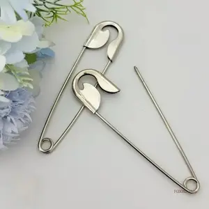Monarch Mega Safety Hairpin Strong Hold Non-Slip Clip for Thick & Thin Hair Lightweight Durable Styling Pin Secure Updos Buns Ponytails Comfortable All-Day Wear Accessory