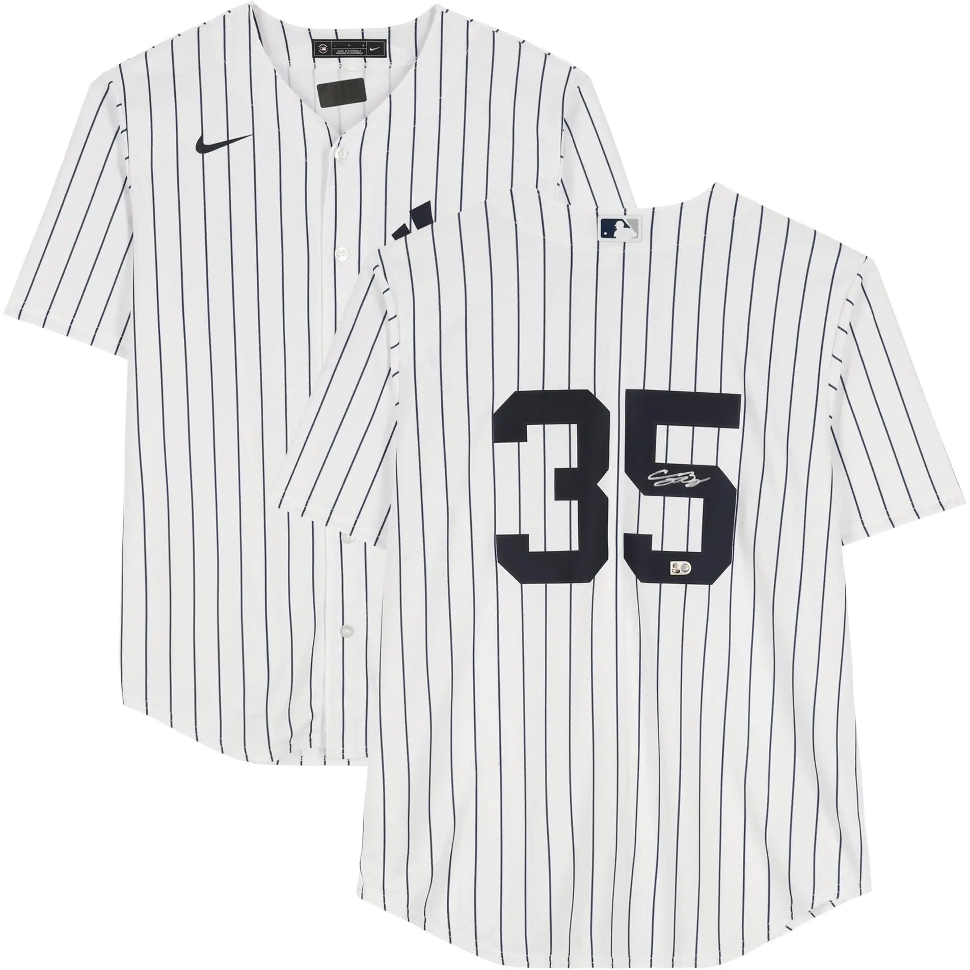 Cody Bellinger New York Yankees Autographed White Nike Replica Jersey - Fanatics Authentic Certified
