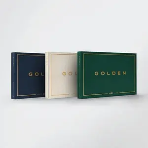 Jungkook – GOLDEN 1st Solo Album [SHINE / SOLID / SUBSTANCE / Weverse Ver] Official BTS Jung Kook CD + Photobook + Photocards K-Pop Album