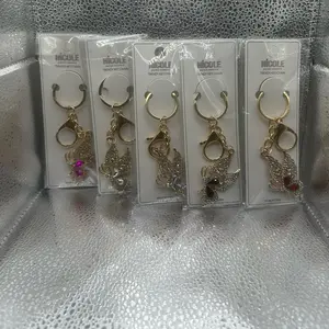 Butterfly Keychains- 1pc. Multiple Colors Available. Color chosen at Random.