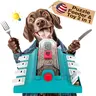 KADTC 2-Level Dog Puzzle Toy Rotating Treat Dispenser for Medium/Large Dogs