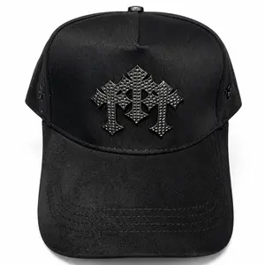 Barbas Hats x Rich The Kid “Chrome Blackout” - Premium Streetwear Baseball Cap for Men & Women, Adjustable
