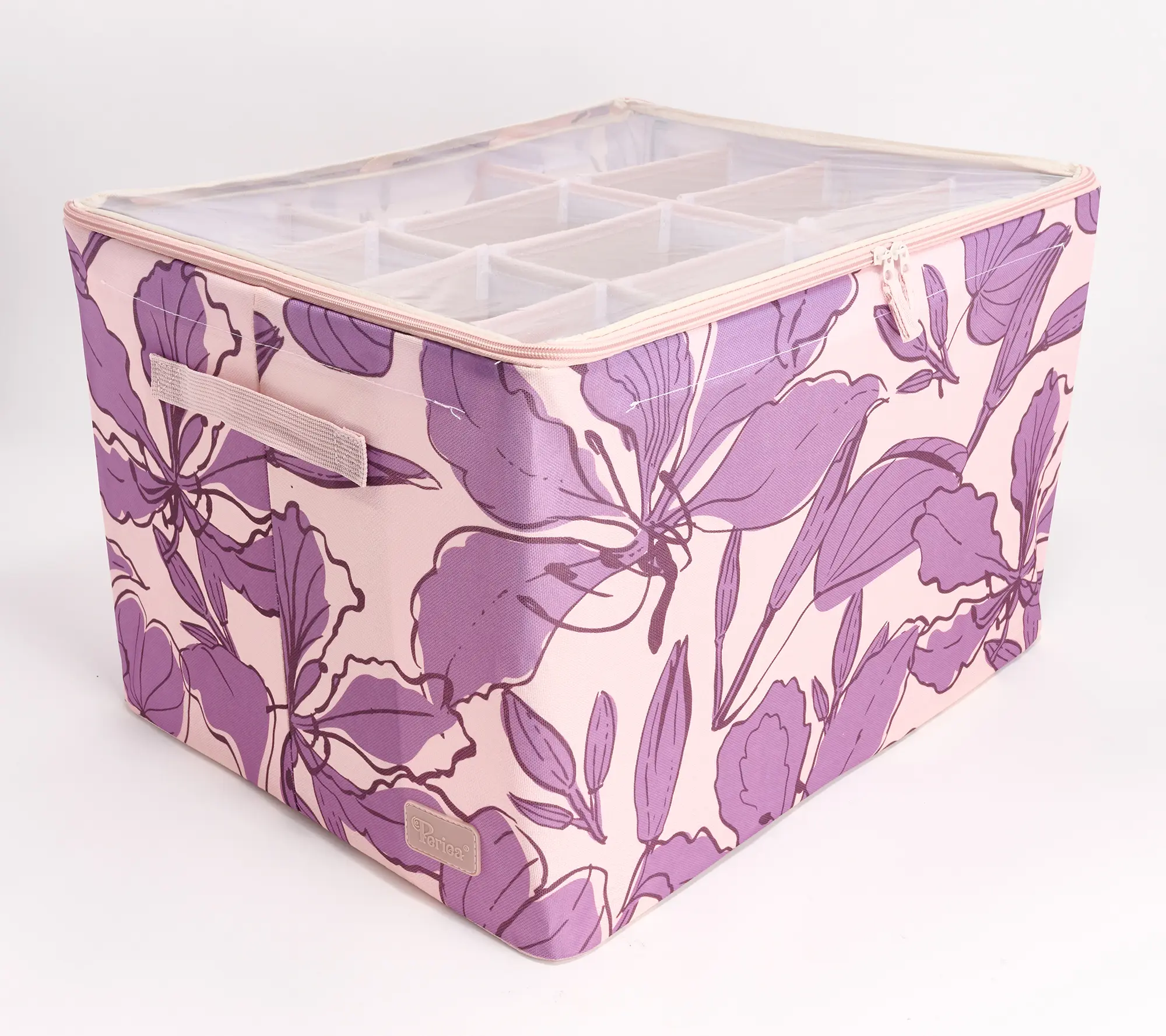 Periea 12-Compartment Collapsible Shoe Organizer