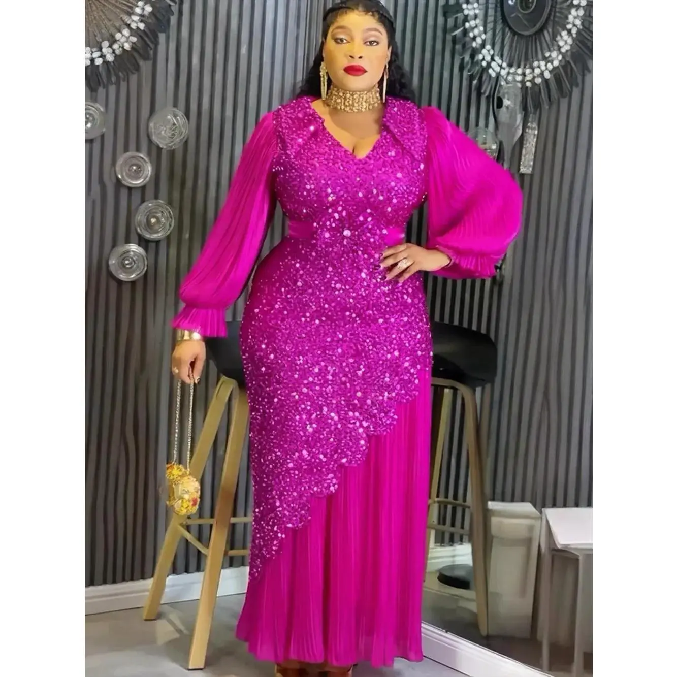 Elegant African Dresses for Women Plus Size Sequin Evening Party Long Dress Dashiki Ankara Turkey Outfits Robe African Clothes - TikTok Shop Elegant African Dresses for Women Plus Size Sequin Evening Party Long Dress Dashiki Ankara Turkey Outfits Robe African Clothes - TikTok Shop