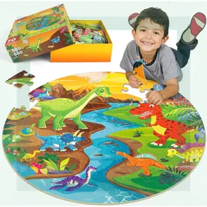 Floor Puzzles for Kids Ages 4-6, Large 70 Piece Dinosaur Puzzles for Toddlers Ages 2-4, Dinosaur Puzzles for Kids 4-8, Preschool Toys Gifts for 3 4 5 6 7 8 Years Old Toddlers Boys Girls Child(Gag Toys & Practical Jokes)(Gag Toys & Practical Jokes)