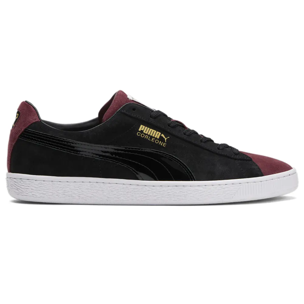 PUMA Mens X The Godfather Suede Lace Up Sneakers Shoes Casual - Purple