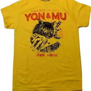 Ripple Junction Junji Ito'S Cat Diary Yon & Mu T-Shirt Classic